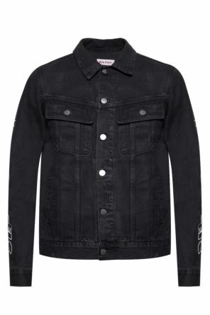 Logo-printed denim jacket, zdjęcie 1 Logo-printed denim jacket od Palm Angels